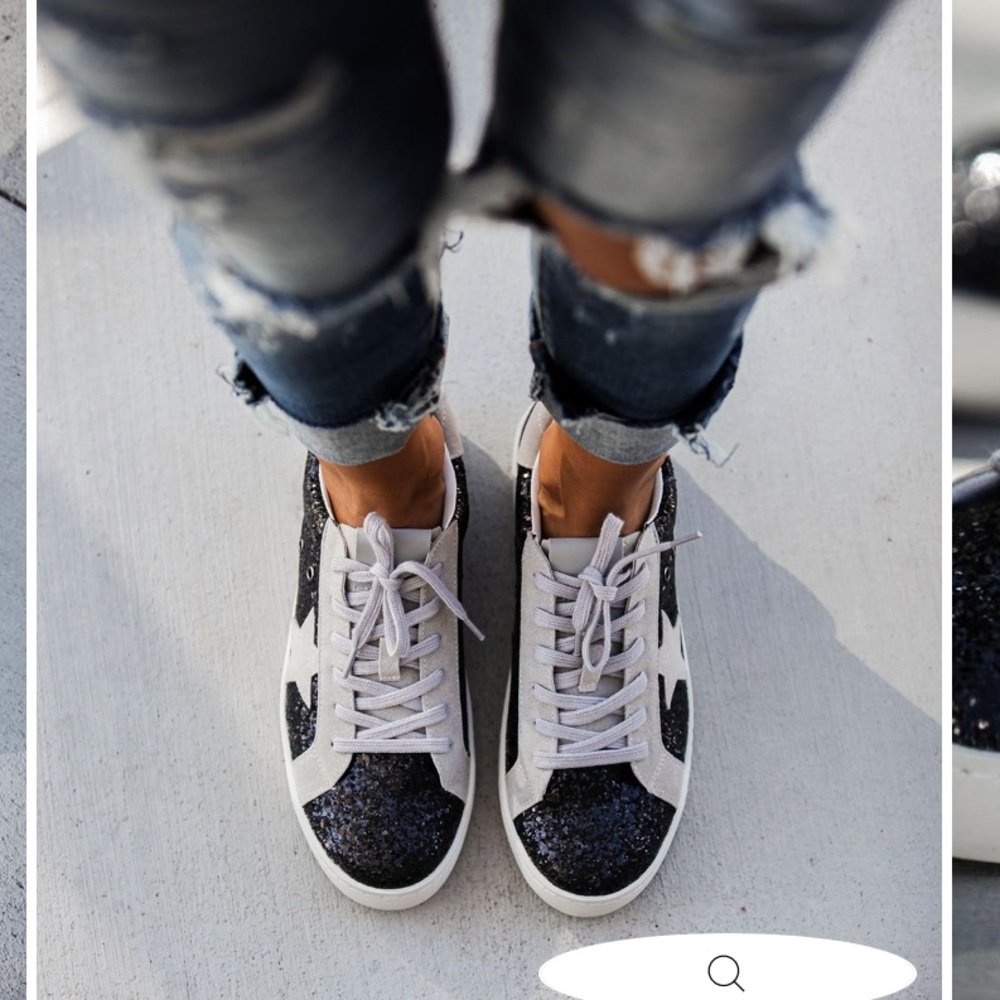 VICI Glitter Sneakers (look like Golden Goose)